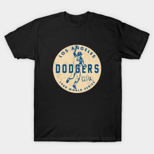 Kirk Gibson Dodgers 1 by Buck Tee T-Shirt